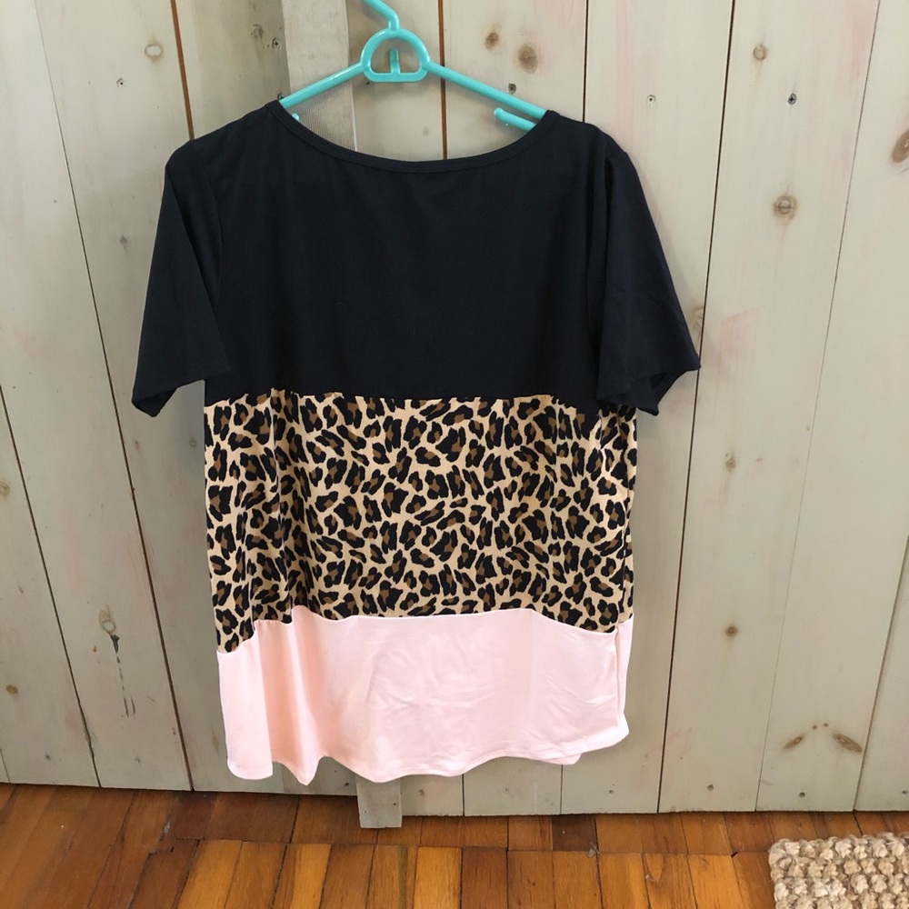 Black/Leopard/Pink ColorBlock - Picture 4 of 4